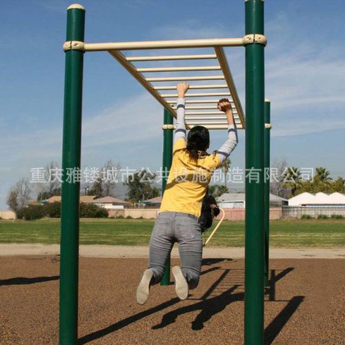 云梯户外健身路径平行梯 手攀天梯臂力训练健身器材 小区运动器械